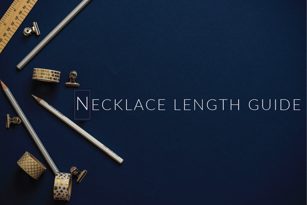 necklace length chart and guide