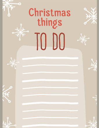 Your Ultimate Pre-Christmas Checklist.