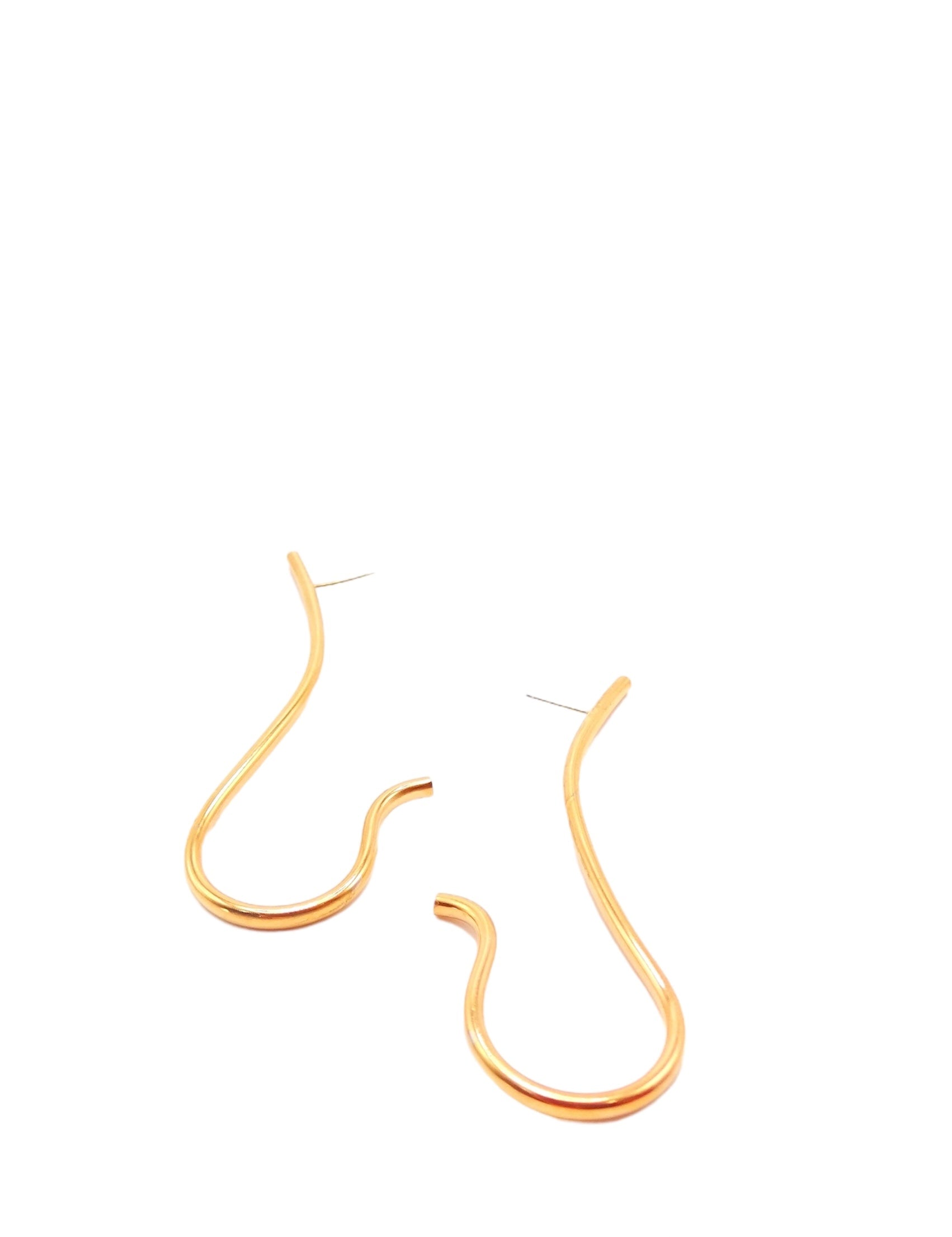 zivanora gold drop earrings