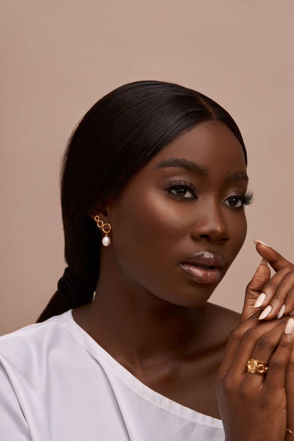 Di Kan Ear Crawler Earrings
